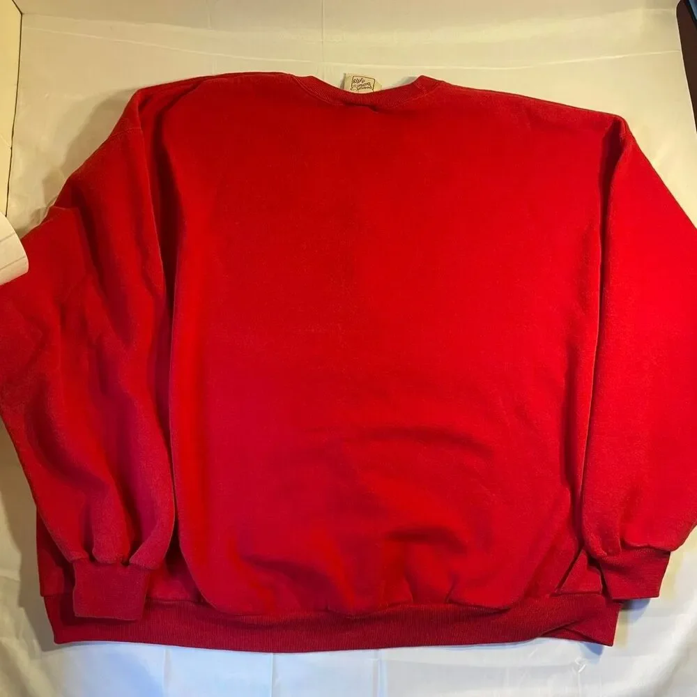 Peanut Butter & Jelly Women's Red Sweatshirt 3x - Picture 6 of 6